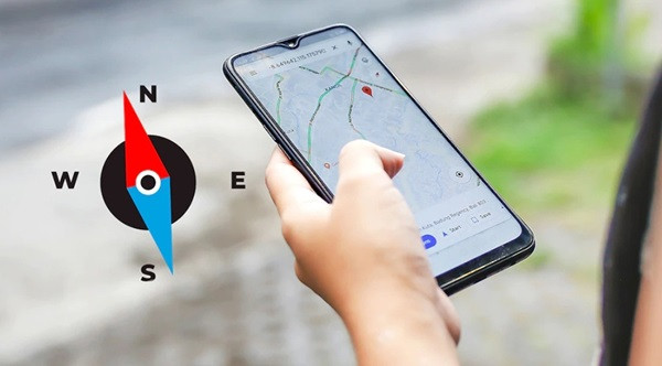 Google Map không hiện mũi tên điều hướng