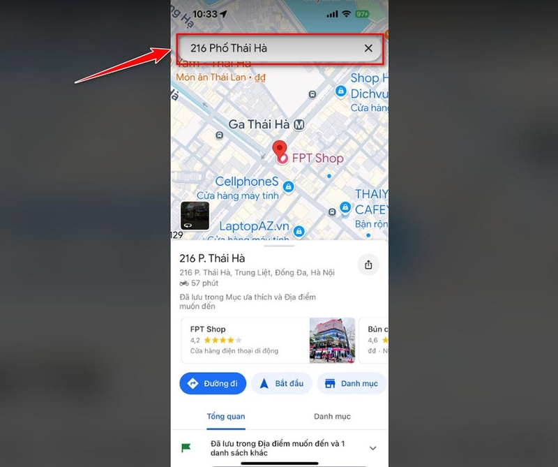 Google Map chỉ đường cho xe máy - 04