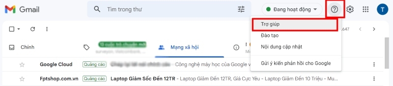 Gửi phản hồi đến Google