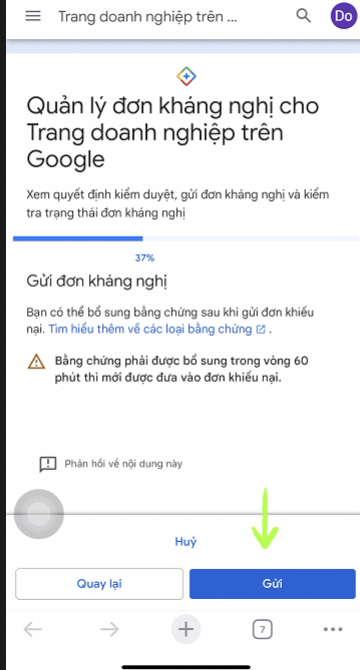 VIDEO Cách khiếu nại Google Maps bị Tạm Ngưng Trên Điện Thoại