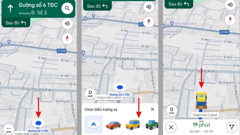 Thay đổi biểu tượng phương tiện trên Google Maps để cá nhân hóa trải nghiệm